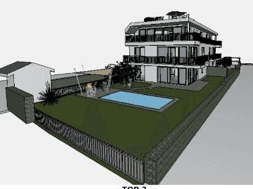 Erdgeschosswohnung 150m2 mit Garten und Pool inklusive 2...