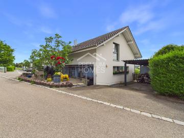 Gemütliches Zuhause mit Blick ins Grüne
