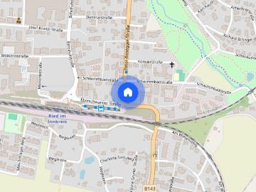 Geförderte 2 Raumwohnung im 3.Stock in Ried im Innkreis