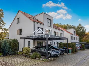 Gepflegte Doppelhaushälfte mit Südgarten, überdachter...