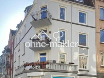 gern an WG`s, Charmante Altbauwohnung mit 2 Balkonen,...