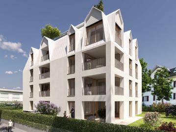 Sehr ruhige 3 Zimmer Wohnung mit 42 m² Wohn Essbereich...