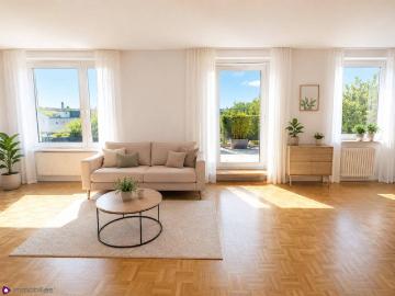 Heimkommen ankommen. Ruhe, XXL Terrasse und Fernblick...