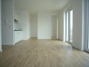 Helle 1,5 Raumwohnung mit Einbauküche und Terrasse in...