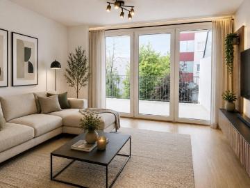 Helle 2 Zimmer Wohnung mit Balkon, Parkplatz möglich –...