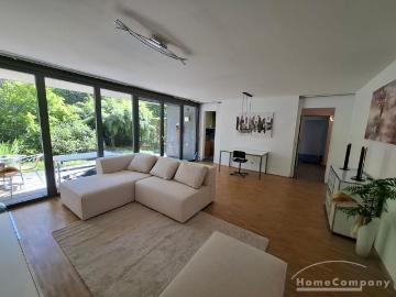 Helle, voll möblierte 3 Zimmer Garten Wohnung in...