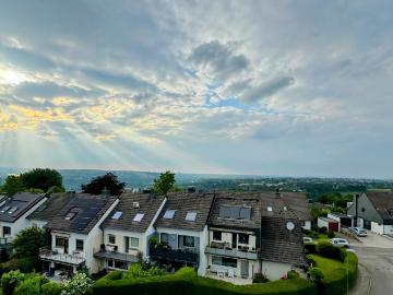 High above Lake Baldeney in Essen, Essen Amsterdam...