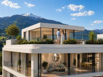 Hochklassige Penthouse Wohnung mit 185m² + 105m²...