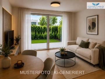 Hochwertige Neubauwohnung mit Terrasse und Garten – Ihr...