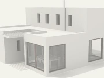 House with garden