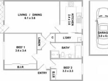 Nice 2 BR 6/1679 Pacific Highway, Wahroonga Apartment...