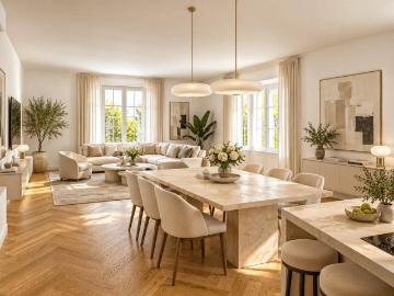 ERSTBEZUG Klimatisierte Altbauwohnung mit 6 Zimmern,...