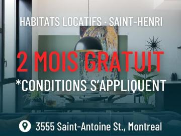 LABO MTL 1 Bedroom Apartment for Rent at 3555 Rue Saint...