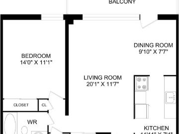 Lakewood Apartments I 1 Bedroom Apartment for Rent at...