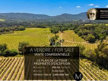 Le Plan de la Tour 83120 Achat / Vente maison 8 pièces t8