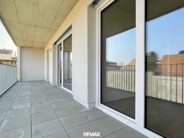 Leben im Dorf Wohnung mit Balkon