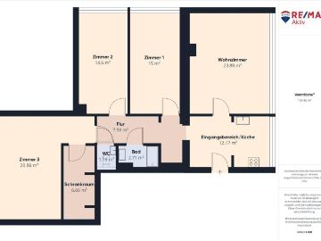 leistbare 4,5 Zimmer Familienwohnung im Grünen von...