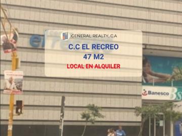 Local en alquiler 47 M2 Sabana Grande