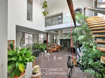 Loft napoléonien avec terrasse et bassin sur les toits