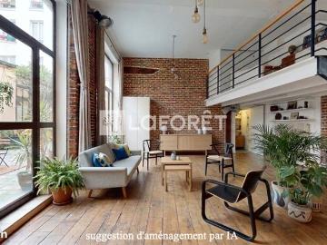 Loft 2 pièces 66 m²