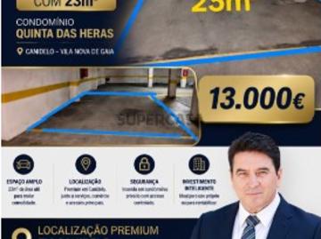 Lugar de Garagem com 23m² Condomínio Quinta das Heras...