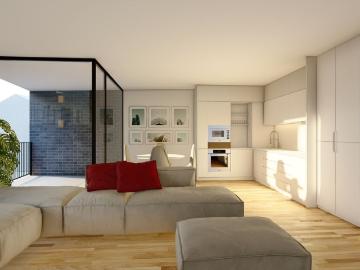Luxus Apartment mit 63 m2 zu verkaufen Sion Centre,...