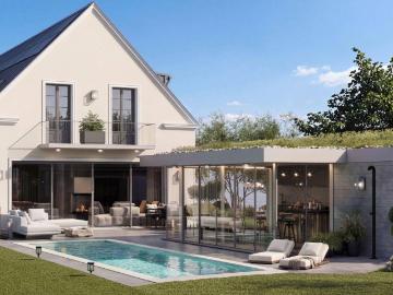 LUXUSVILLA MIT POOL, LIFT & WELLNESS Zeitlose...