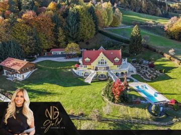Luxusvilla, Chalet, Pool, Weinkeller, Landwirtschaft und...