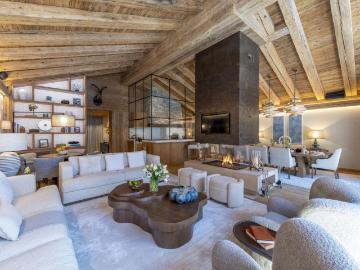 Luxuriöses Chalet zu verkaufen Crans Montana, Schweiz