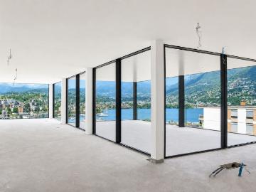 Luxuriöses 4 Zimmer Penthouse zu verkaufen via Carona,...