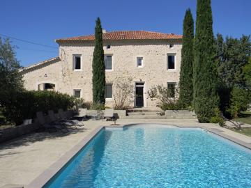 Magnanerie en pierre restaurée, ardèche méridonale....
