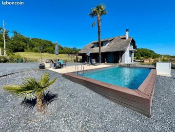 Maison 4 chambres avec jardin et piscine à Soublecause