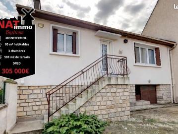 Maison 4 pièces 80 m²