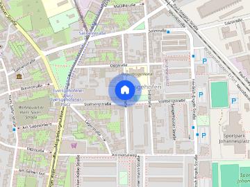 Maisonette Wohnung mit Kamin | EBK | Balkon | 2x Garagen