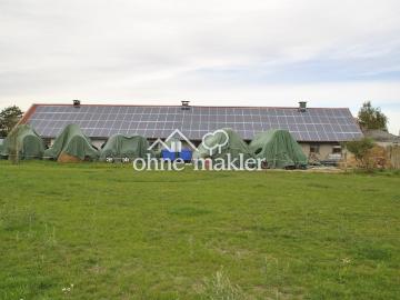 Marlow OT, Reitanlage + Blockhütten in Ostseenähe