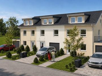 Mehr Platz fürs Familienleben – modernes Reihenendhaus...