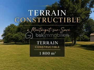 Montaigut sur Save Vente Terrain 31