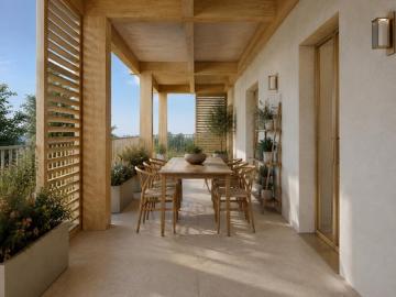 MONTPELLIER ST ROCH VUE DEGAGEE T4 87M² + 60M² DE TERRASSE