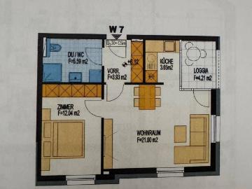 Möblierte 2 Zimmer Wohnung Neubau in Schwaz mit Tiefgarage