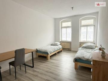 Möblierte 2 Raum Wohnung Tageslichtbad mit Wanne und...
