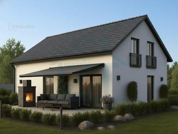 Moderne massive Stadtvilla inklusive 335 m² Grundstück...
