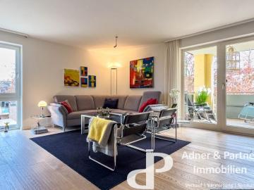 MODERNE 4 ZIMMERWOHNUNG MIT 3 BALKONEN UND GARAGE IM...