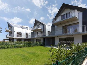 Modernes Eckreihenhaus am Ortsrand