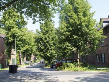 modernisierter Altbau, grün und ruhig mit Bus fast vor...