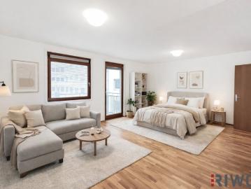 Neubauwohnung mit Süd Balkon in ruhigen Innenhof und...