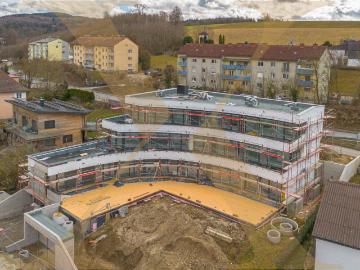 Neubau Erstbezug: 3 Zimmer Gartenwohnung mit Terrasse &...