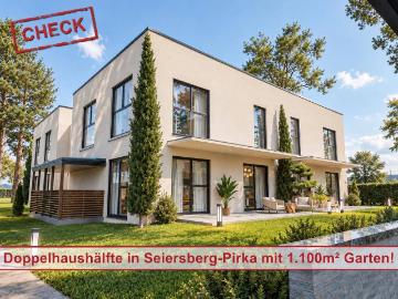 NEUBAU in Seiersberg Pirka Doppelhaushälfte mit 1.100 m²...