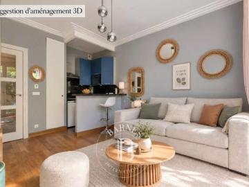 Neuilly Bagatelle Grand studio clef en main comme une...