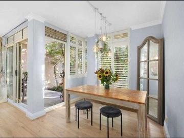 Partially Furnished Studio Apartment with Private Garden...