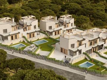 Pareado en venta en Polop, Alicante Costa Blanca